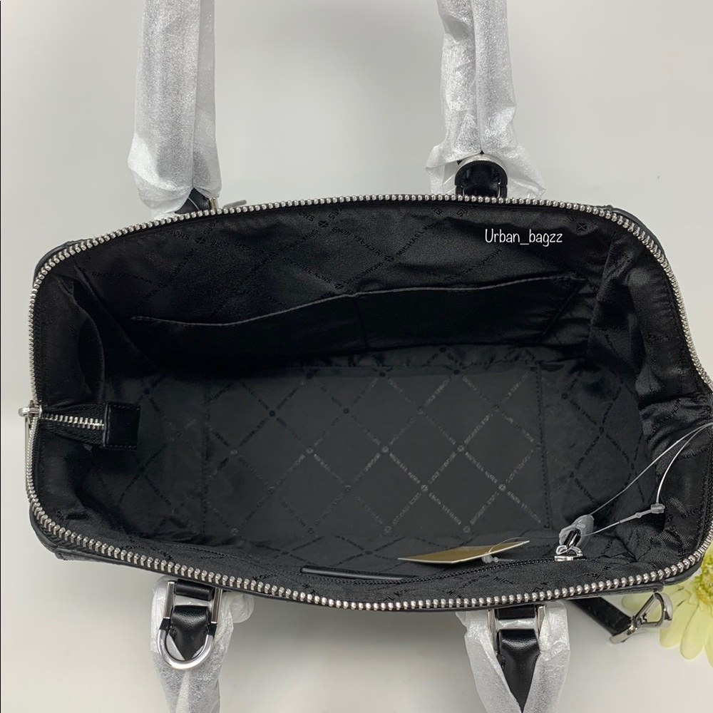 Michael Kors Charlotte Large Satchel - Picture 8 of 9